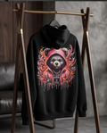 “Faith Over Fear Bear Hoodie – Vibrant Graphic Design”