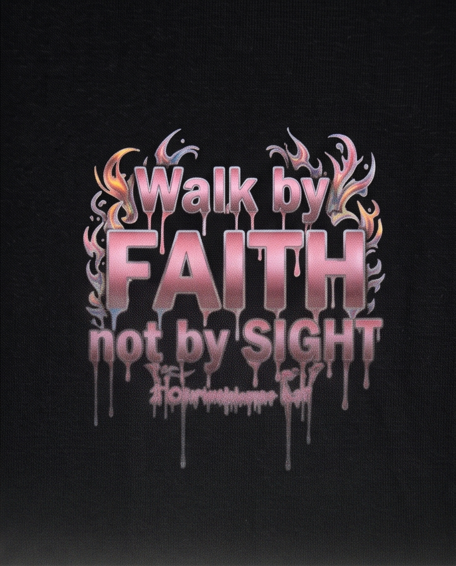 “Faith Over Fear Bear Hoodie – Vibrant Graphic Design”